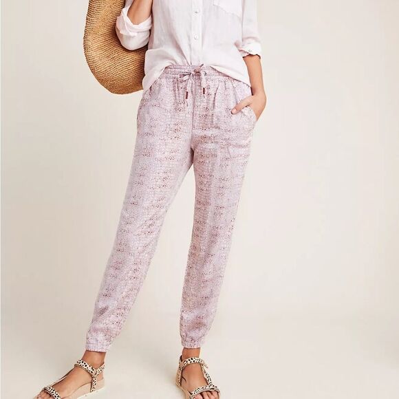 Anthropologie Orana Printed Reptile Lyocell Joggers - Picture 2 of 12